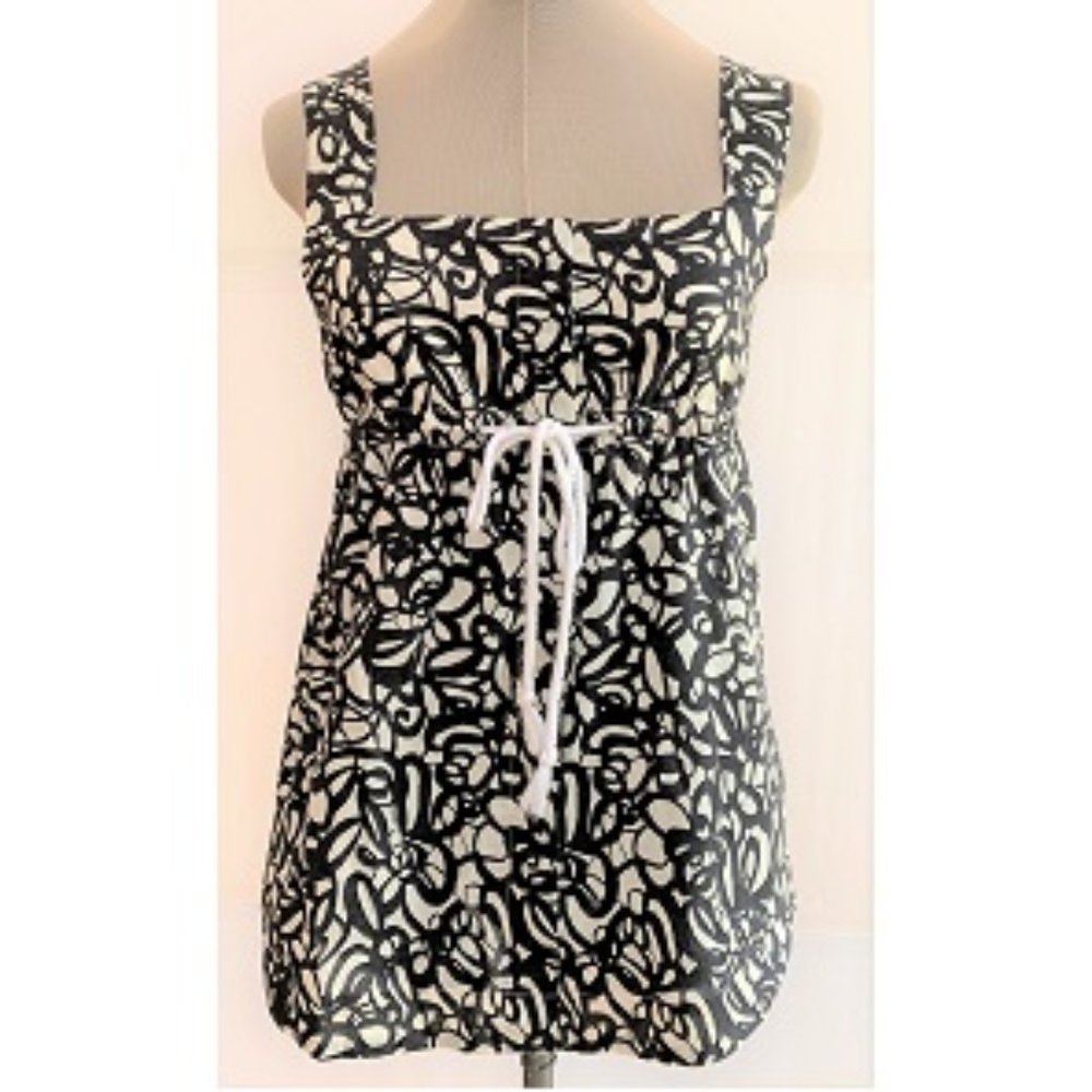 Fei Swirl Cotton Top